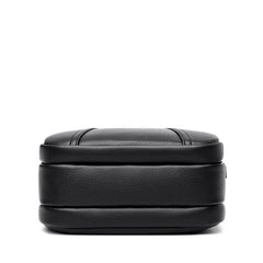 Women's Rivet Mobile Phone Shoulder Bag Soft Leather Zipper Square Bag