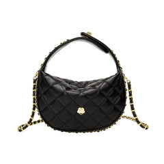 Soft Leather Chain Crossbody Bag Women's Handbags Purse