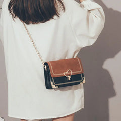 Retro Small Square Bag Chain Messenger Bag