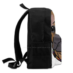 Bagel The Frenchie Backpack Bag for Travel