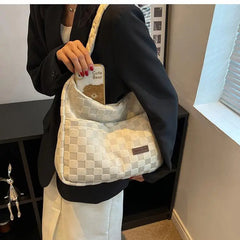 Women's Shoulder Bucket Bag Portable Underarm Bag