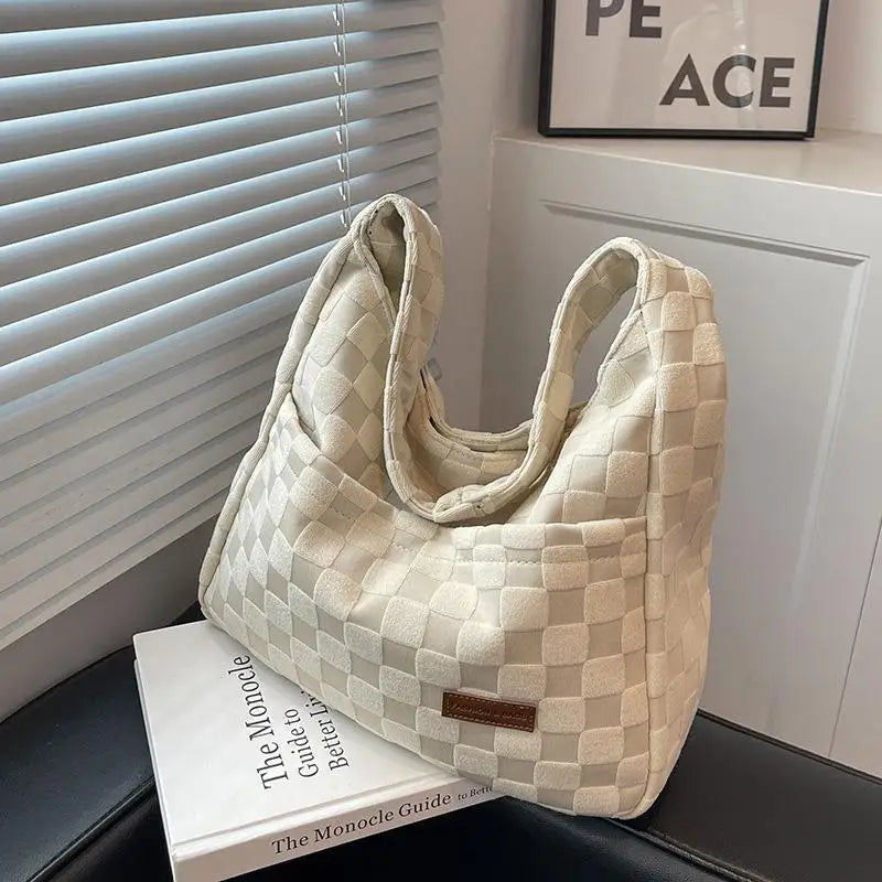 Women's Shoulder Bucket Bag Portable Underarm Bag