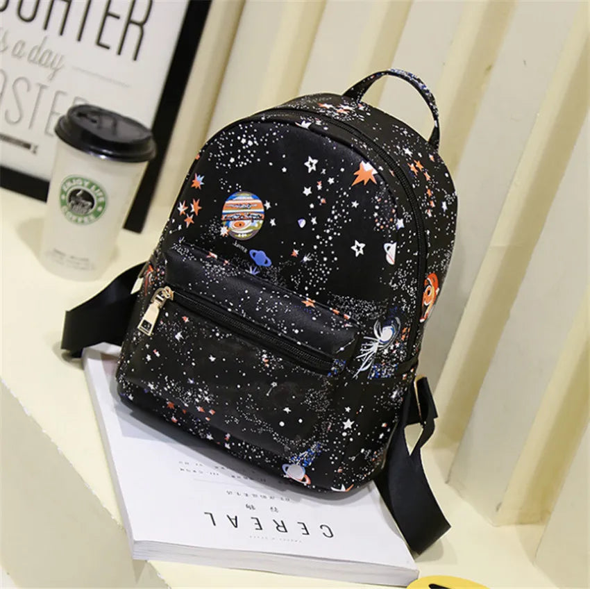 Girls School Bags Backpack Printing Bag