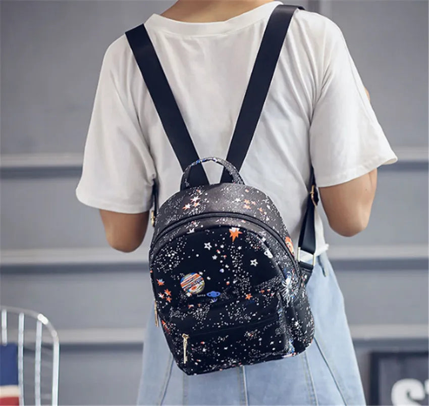 Girls School Bags Backpack Printing Bag