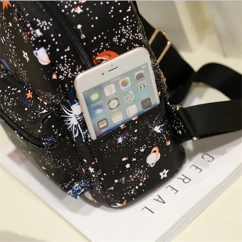 Girls School Bags Backpack Printing Bag