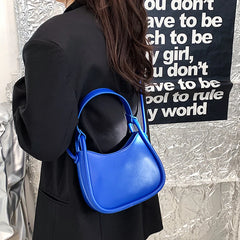 Stylish PU Leather Underarm Tote Bag