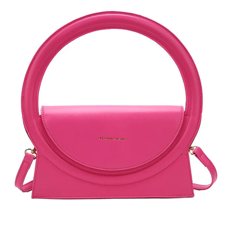 Adjustable Ring Bag Light Shoulder Messenger Bag