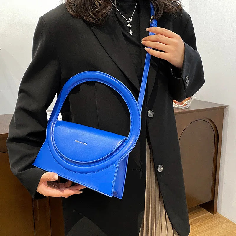 Adjustable Ring Bag Light Shoulder Messenger Bag