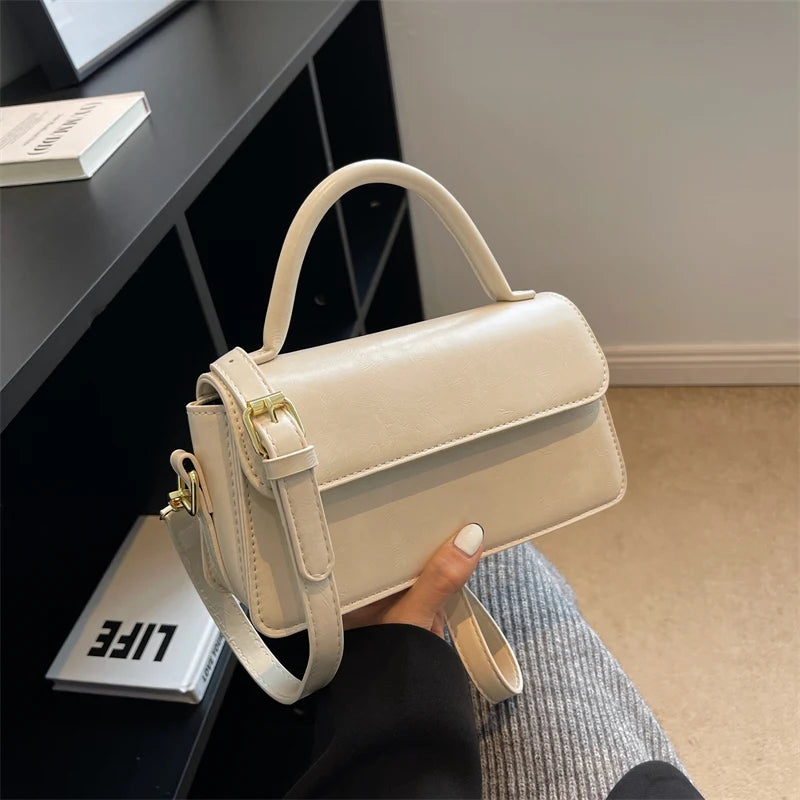 Vintage Crossbody Bag PU Leather Purses and Handbags