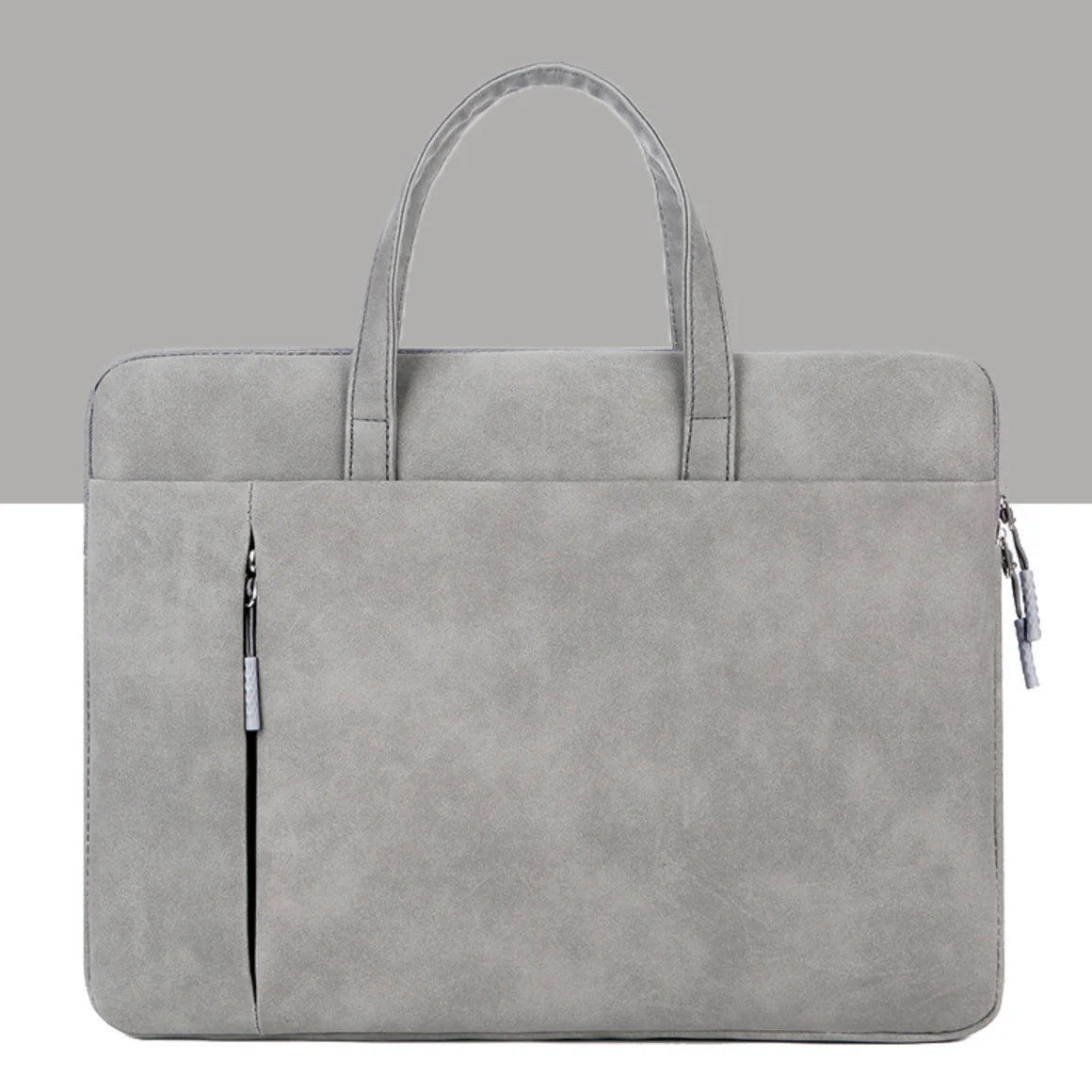 Customized Leather Tote Bag with Personalized Initials