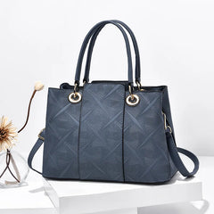 Embossed Women's Handbags Large Capacity Shoulder Messenger Bag
