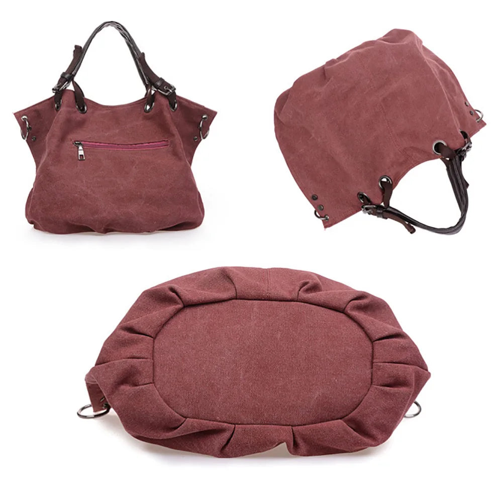 Corduroy Shoulder Tote Handbag - Stylish and Versatile for Everyday Use