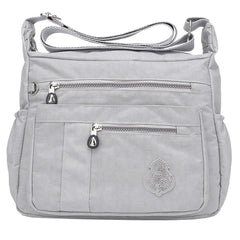 Women Nylon Shoulder Bag Waterproof Shopping Handbag Travel Bag