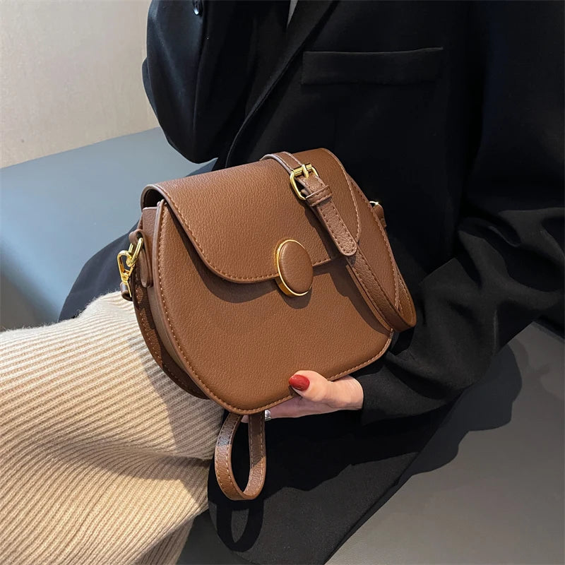 Women's Personality Shoulder Bags Texture Messenger Bag