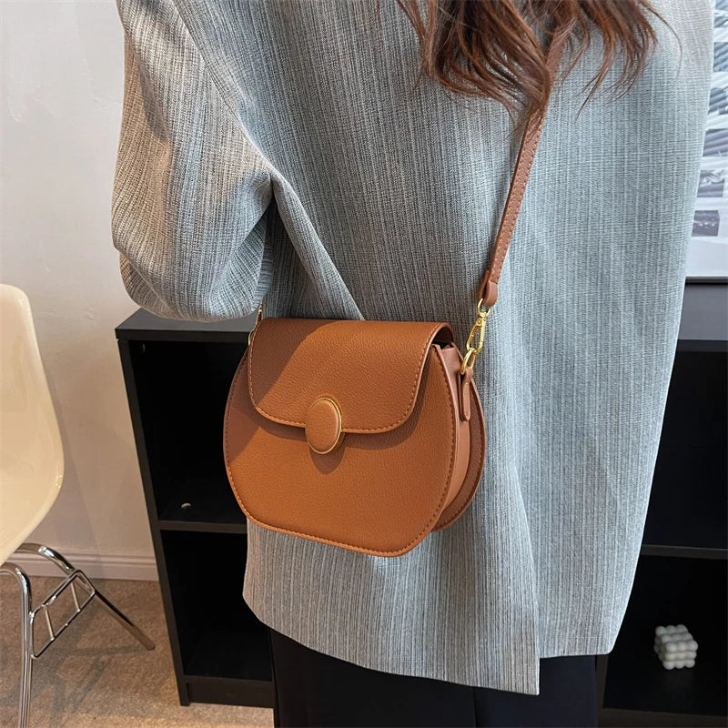 Women's Personality Shoulder Bags Texture Messenger Bag