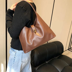 Women's Retro PU Leather Shoulder Bag