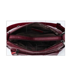 Women's Sheepskin Shoulder Messenger Bag