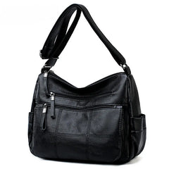 Women's Sheepskin Shoulder Messenger Bag