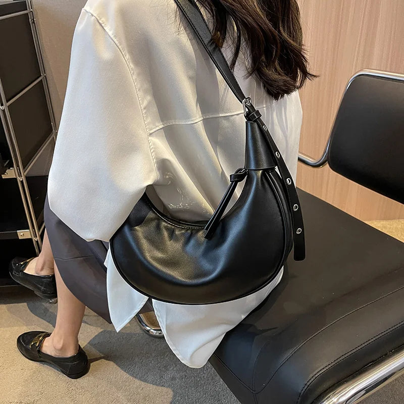 Women's Large Capacity Shoulder Bags Totes Fine Lady Handbags