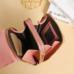 Women's Touch Screen Cell Phone Purse Leather Shoulder Bag