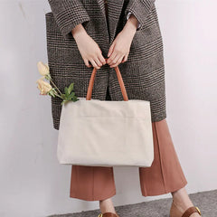 Eco Reusable Shopping Bags Foldable Casual Canvas Tote Bag