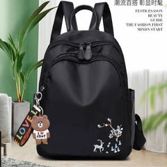 Women's Oxford Cloth Backpack Bag Mochila Bolsa