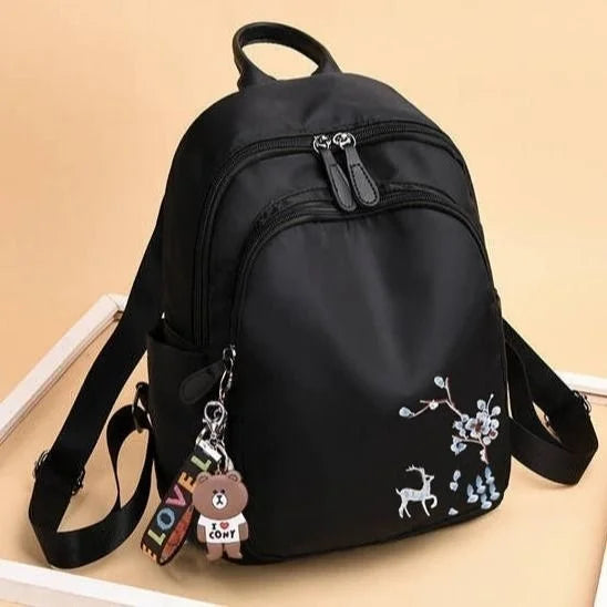 Women's Oxford Cloth Backpack Bag Mochila Bolsa