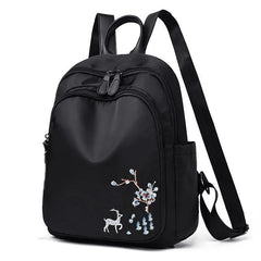 Women's Oxford Cloth Backpack Bag Mochila Bolsa