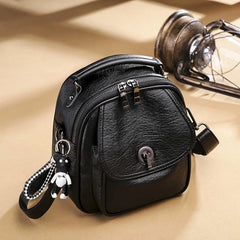 Women's Pu Leather Backpack Bag Mochila Bolsa