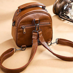 Women's Pu Leather Backpack Bag Mochila Bolsa