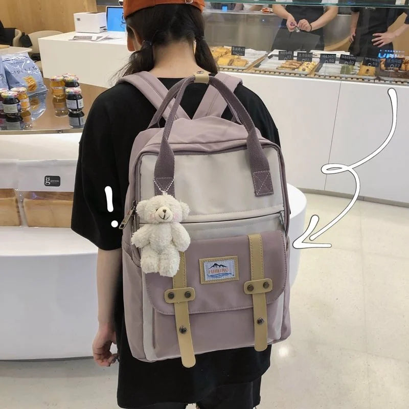 Women Backpack High Mochila Bolsa