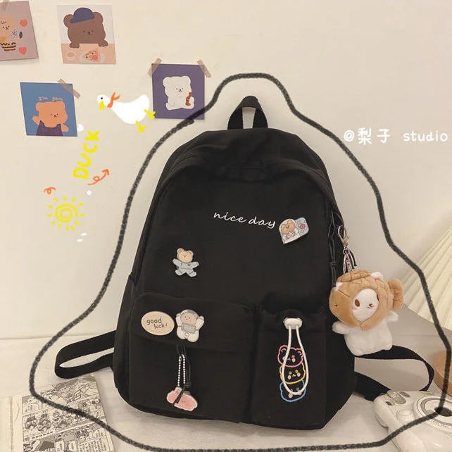 Women's High Backpack Large Mochila Bolsa