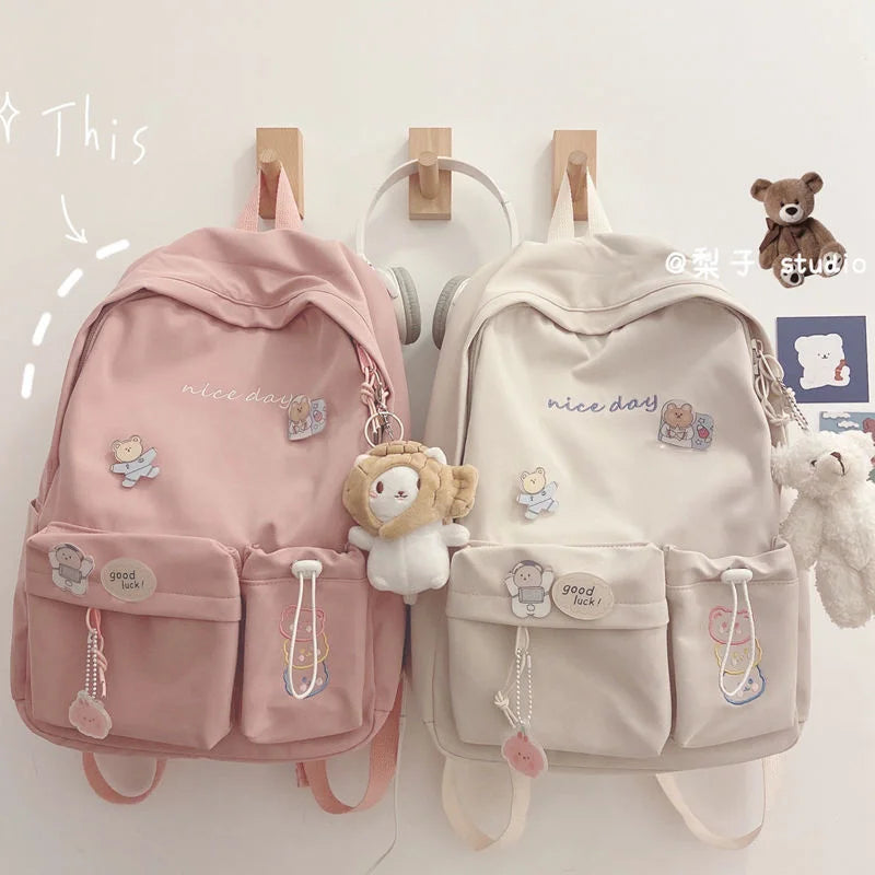 Women's High Backpack Large Mochila Bolsa