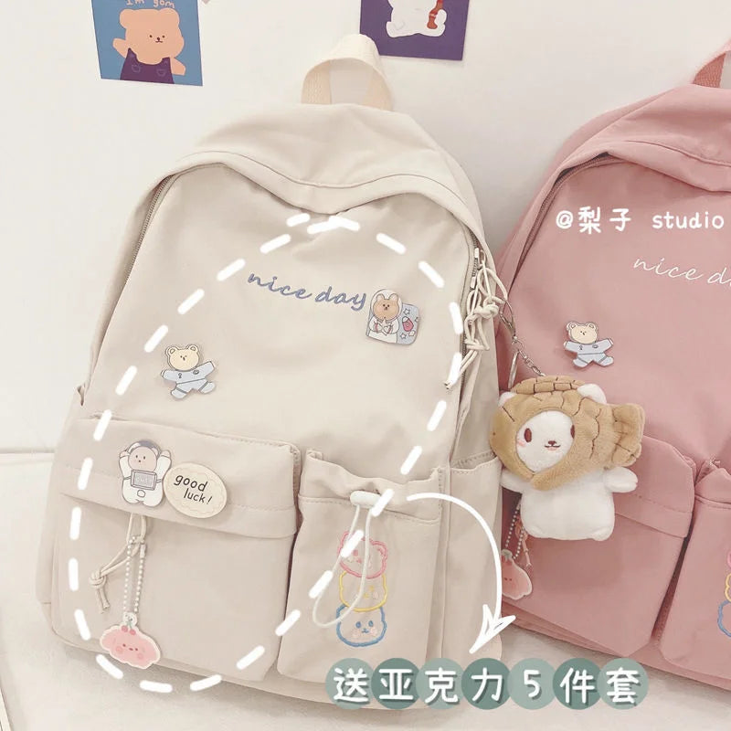 Women's High Backpack Large Mochila Bolsa