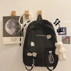 Women's High Backpack Large Mochila Bolsa