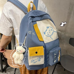 Women's Backpack High Mochila Bolsa