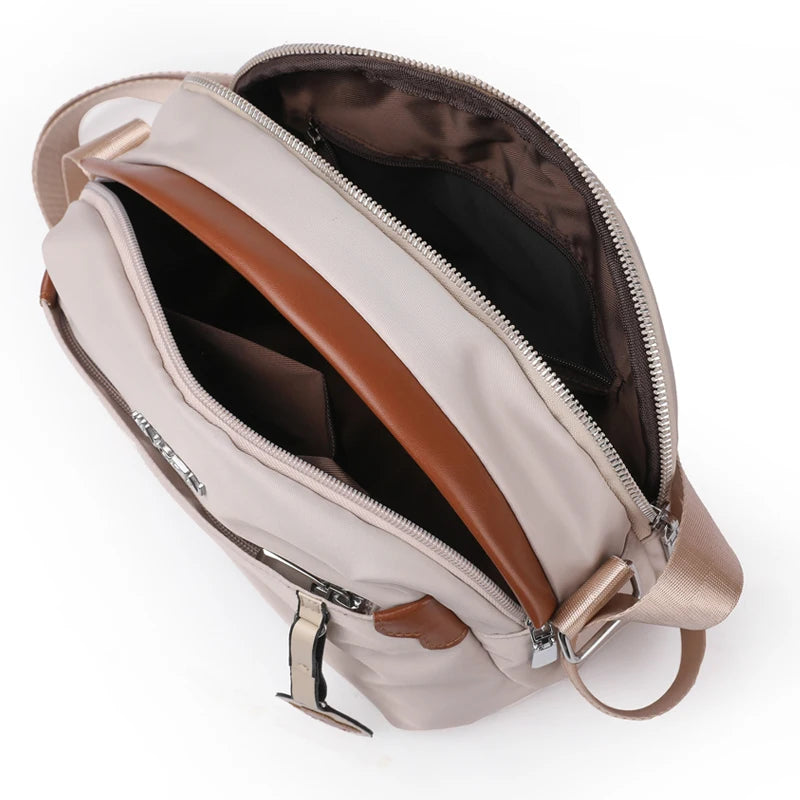 Women's Casual Shoulder Bag Nylon Crossbody Pack