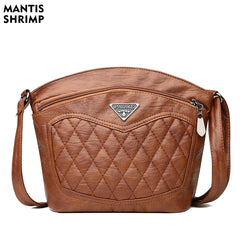 Women Shoulder Bags Vintage Messenger Bags Pu Leather Crossbody Bags Tote Bag
