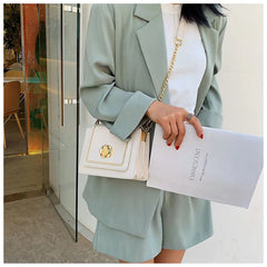 Women's PU Leather Handbags Crossbody Bag Shoulder Bag Solid Bolsos De Noche