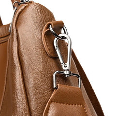 Anti-theft Leather Backpack Stylish Travel Bag