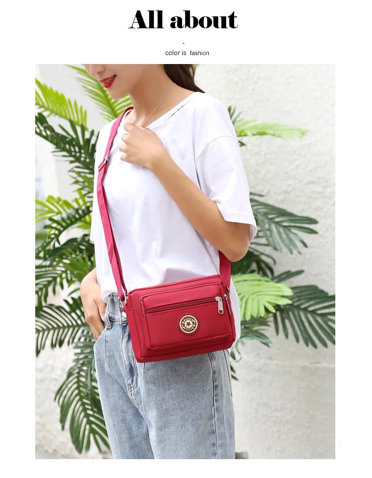 Women's Shoulder Bag Casual Tote Handbag Crossbody Sling Pack