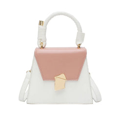 Women PU Leather Shoulder Bag Solid Lady Messenger Tote Bag Large Capacity