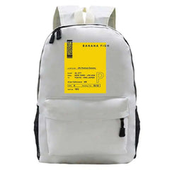 Banana Fish Anime Women Backpack Waterproof School Bagpack