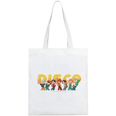 Bangtan Boys Shopping Bag Cotton Jute Saco Reciclaje Cabas