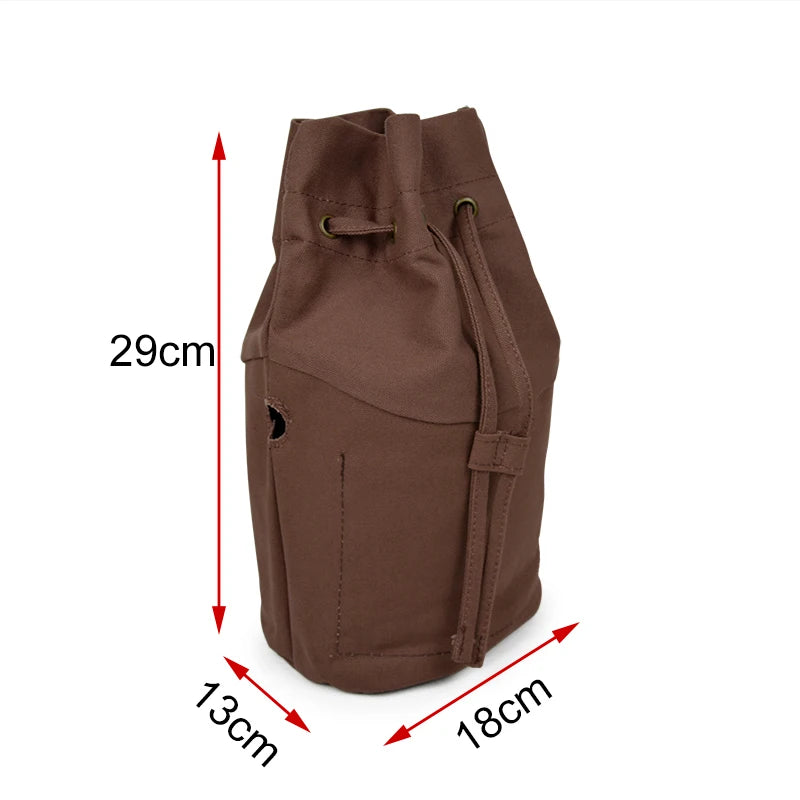 Waterproof Insert for O Bag Basket - Canvas Inner Pocket Lining