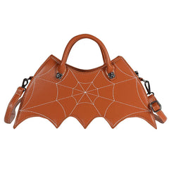 Bat Women's Bag Pu Leather Handbag Shoulder Messenger Bag Zipper