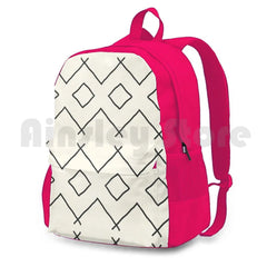 Cream Outdoor Hiking Backpack Waterproof Camping Travel Mud Cloth