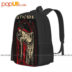 Batushka Pieta Backpack Large Capacity Foldable Multi-function