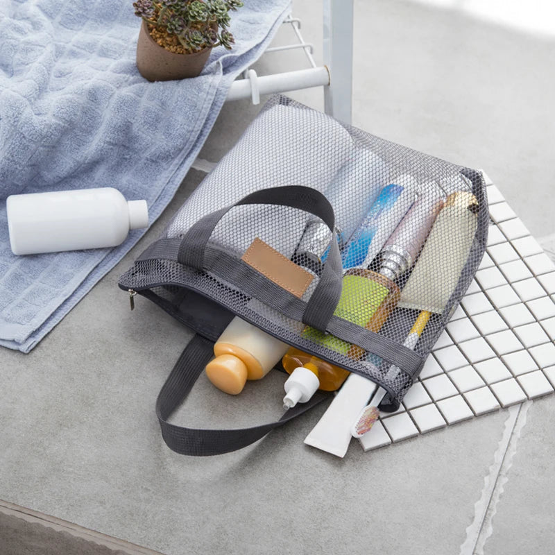 Beach Gym Bath Cosmetic Bag Wet Dry Separation