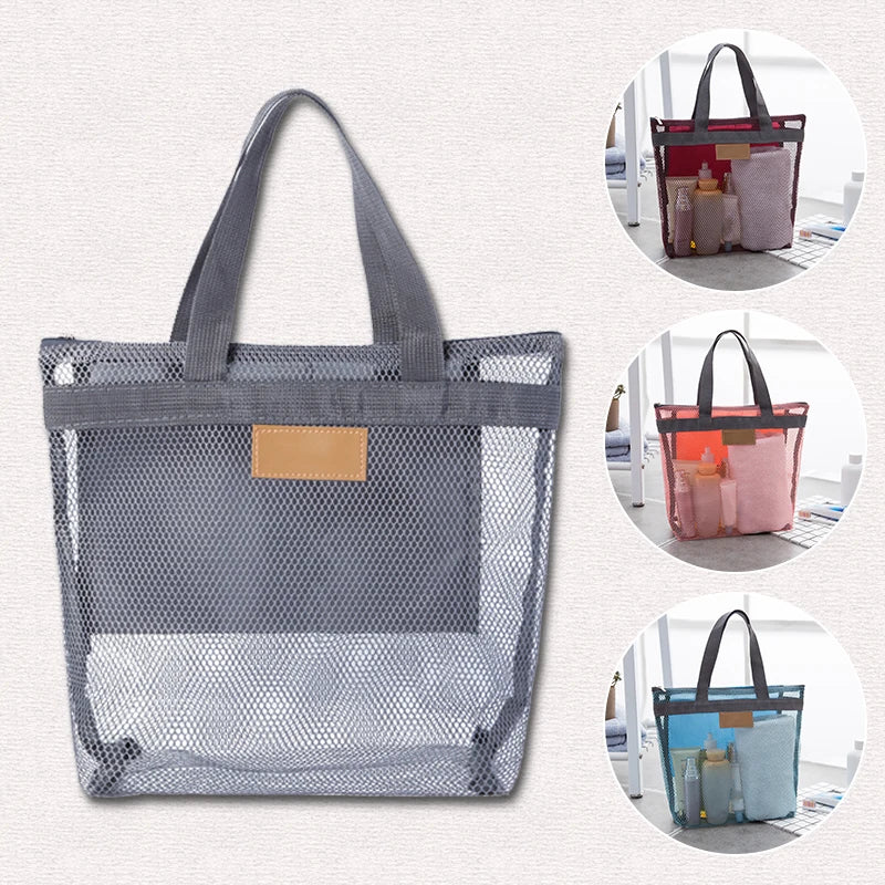 Beach Gym Bath Cosmetic Bag Wet Dry Separation